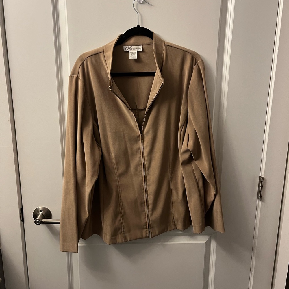 Dressbarn Women's Beige Blazer